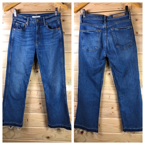 GRLFRND Joan Jeans With Raw Hems - Picture 4 of 8